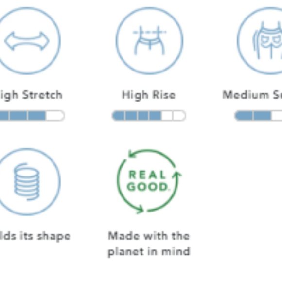 High-Waisted Grey Jeans AE - Picture 2 of 3